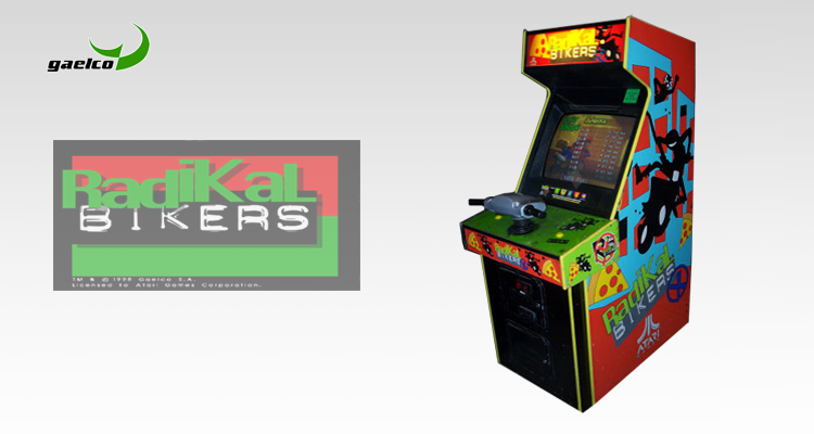 radikal bikers arcade machine